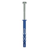 Rawlplug FF1 Nylon Frame Fixings 80 x 9.8mm Zinc Plated