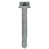 Rawlplug Hex-Head Self Drilling Screws 25 x 5.5mm Zinc Plated Pack of 100