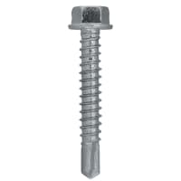 Rawlplug Hex-Head Self Drilling Screws 25 x 5.5mm Zinc Plated Pack of 100