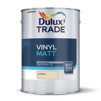 Dulux Trade Vinyl Matt Emulsion Paint 5 Litres Gardenia
