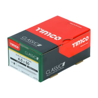 TIMco Classic Pozi Countersunk Wood Screw 4 x 60mm Box of 200