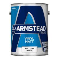 Armstead Trade Vinyl Matt 5L Brilliant White