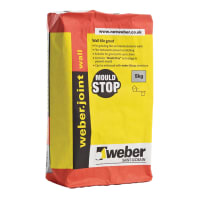 Weber Wall Tile Grout Grout 5kg White