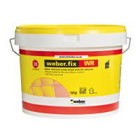 Weber Fix WR Water Reisitant Tile Adhesive 15kg White