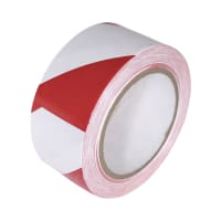 Self Adhesive Floor Tape 33M x 50MM Red/White