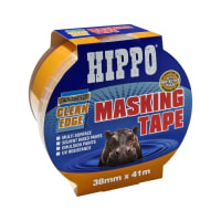 Hippo Clean-Edge Masking Tape 38mm x 41m Orange