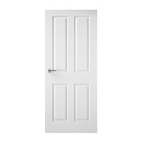 Premdor Internal 4 Panel Smooth Moulded Fire Door 1981 x 762 x 44mm