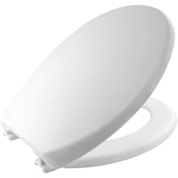 Carrara And Matta Toilet Seat And Cover 365mm W White