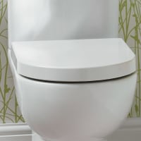 Essential Lily Soft Closed Toilet Seat 830 x 360mm White