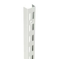 Sapphire Twin Slot Shelf Upright White 1980mm DU1980