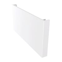 Freefoam Square Leg Double Ended Fascia Board Joiner 5m x 410mm White