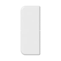 Freefoam Fascia Square Leg End Cap 100mm L White