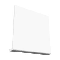 Freefoam Plain Reveal Liner Fascia Board 5M x 225 x 10mm White