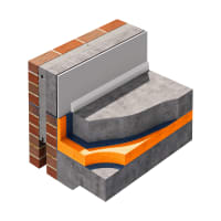 BEWI Jabfloor 70 Floor Insulation 2.4m x 1200 x 75mm