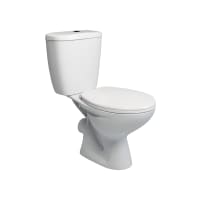 Lecico Atlas Close Coupled Combination Pack With Close Seat White