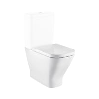 Roca The Gap Square Compact Bidet Back To Wall White