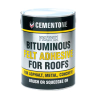 Bostik Bituminous Felt Adhesive for Roofs 5.0L Black