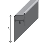 TuffStuff C100 Simulated Lead Flashing 3M x 100mm x 30mm Black