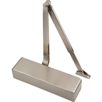 Frisco Door Closer with Matching Arm & Radius Cover Nickel Plated