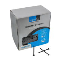 NOVIPro Drywall Screws 3.5 x 50mm Black Phosphate Plated Pack of 500