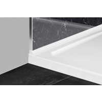 Showerwall Sureseal End Caps And Profile Silver