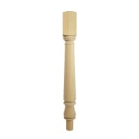 Richard Burbidge Pine Straight Stair Rail Newel Turn 725 x 90mm