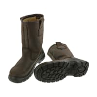 NOVIPro Safety Rigger Boots Brown