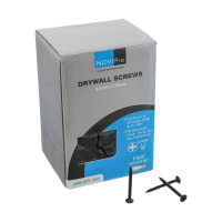NOVIPro Bugle Head Drywall Screws And Bit 3.5 x 38mm Black
