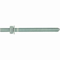 Rawlplug Stud Hex Head 160mm Chrome Pack of 5