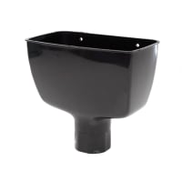 Polypipe Standard Hopper Head 204 x 130 x 130mm Black RR130B