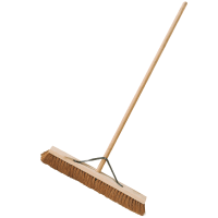 Brushware Platform Broom With Stayed Handle Natural 600mm L