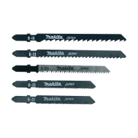Makita Jig Saw Blades Mixed Selection (5 Pack) 99mm L Chrome