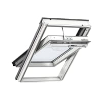 VELUX INTEGRA Solar Centre Pivot Laminated Roof Window 98 x 55cm White