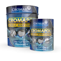 Cromar Cromapol Acrylic Waterproof Roof Coating 5kg Grey