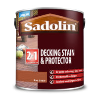Sadolin Decking Stain and Protector 2.50 Litres Red Cedar