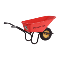 Haemmerlin Crusader Alpha Frame Puncture Free Wheelbarrow 120 Litres