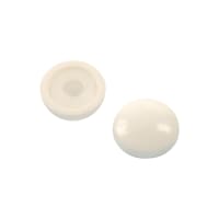 Dome Caps and Retaining Washers White