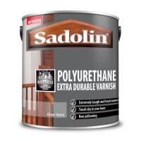 Sadolin Polyurethane Extra Durable Varnish 2.50 Litres Satin
