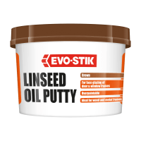 Evo-Stik Multi Purpose Linseed Oil Putty 1kg Brown