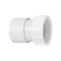 Polypipe Solvent Weld Waste Threaded Coupling 40mm Dia White