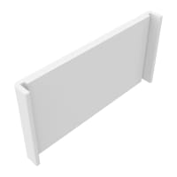 Freefoam Magnum Square Leg Fascia Board 5m x 410 x 18mm White