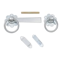 Ring Gate Catch Bright Zinc Plated