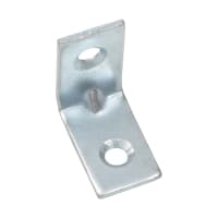 Corner Brace 25mm Pack of 4 Bright Zinc Plated