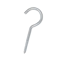 Screw Hooks 75mm L Pack of 4