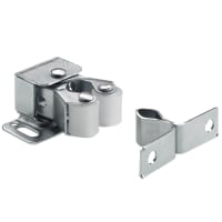 Double Roller Catch Zinc Plated