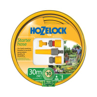 Hozelock Maxi Plus Starter Hose Pipe Set 30m x 12.5mm Yellow