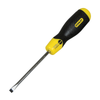STANLEY Flared Cushion Grip Screwdriver 100 x 5mm Chrome Plated