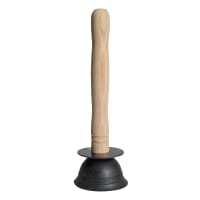Monument Medium Force Cup Plunger Black And Natural 315 x 100mm