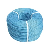 Faithfull Poly Rope 220m x 6mm Blue