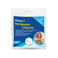 Vitrex Long Leg Tile Spacers 5mm Pack of 250